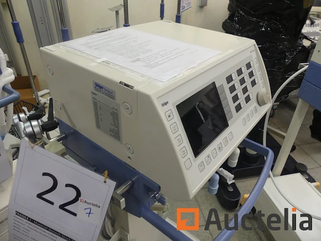 Intensive care ventilator draeger evita 2 dura - afbeelding 5 van  9