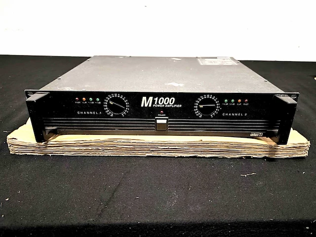 Inter m - m1000 - versterker - afbeelding 1 van  4