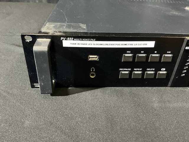 Inter-m pv-632 multi-voice-file speler / recorder - afbeelding 3 van  7