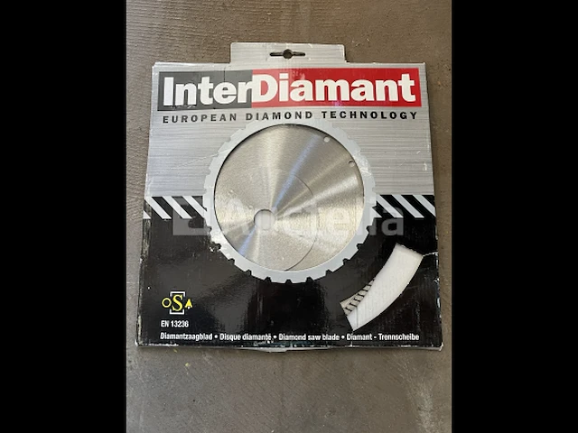 Interdiamant diamantschijf 250x22,2 - afbeelding 1 van  2