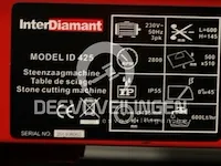 Interdiamant steenzaagmachine - afbeelding 2 van  7