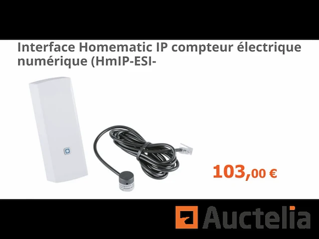 Interface voor homematic hmip-esi digitale elektriciteitsmeters - afbeelding 1 van  1