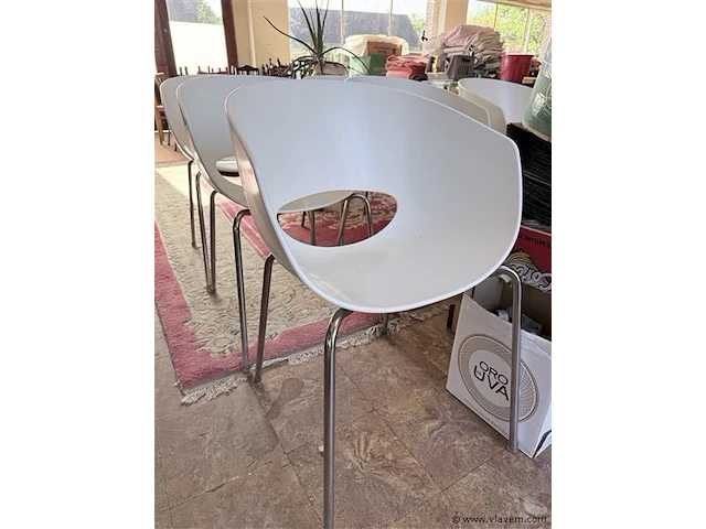 Interieur stoelen - metaal - afbeelding 1 van  4