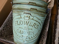 Interieur/cadeau mandjes / buckets - afbeelding 3 van  5