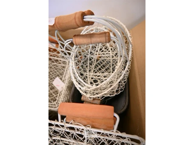 Interieur/cadeau mandjes / buckets - afbeelding 4 van  5