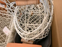 Interieur/cadeau mandjes / buckets - afbeelding 4 van  5