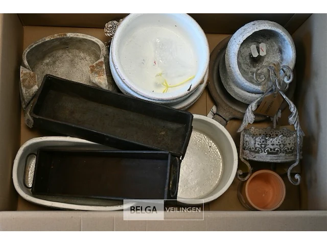 Interieur/cadeau mandjes / buckets - afbeelding 5 van  5