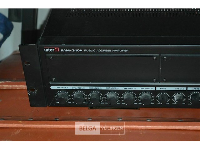 Interm pam-340a public address amplifier - afbeelding 2 van  4