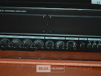 Interm pam-340a public address amplifier - afbeelding 3 van  4