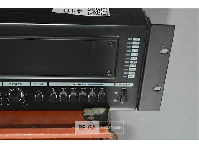Interm pam-340a public address amplifier - afbeelding 4 van  4