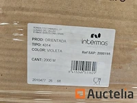 Intermas geëxtrudeerd net paars ref 4314 - afbeelding 2 van  7