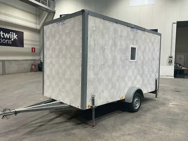 Intermat werfkeet werf aanhangwagen - afbeelding 1 van  8