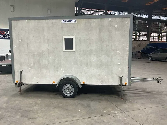 Intermat werfkeet werf aanhangwagen - afbeelding 4 van  8