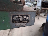 [interne ref: nn013] 2 tafels met handmatige schaar - afbeelding 6 van  8