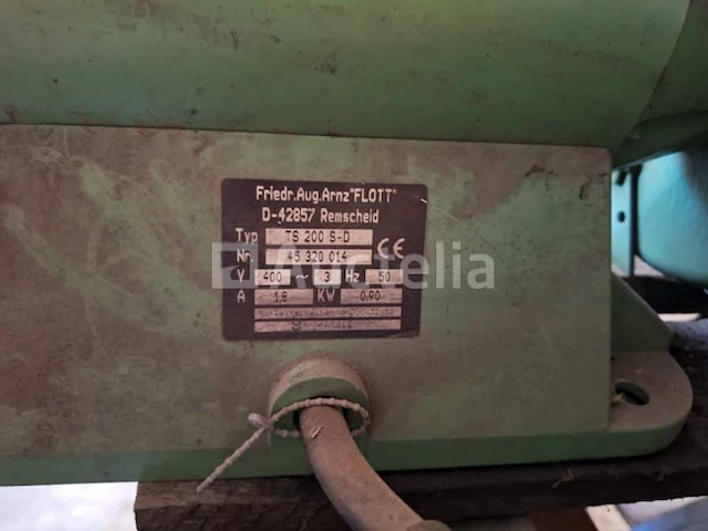 [interne ref: s0741] 3 slijp- en snijframe 2 x ø200mm flott - afbeelding 11 van  13