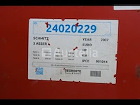 [interne ref: v3] oplegger met dekzeil schmitz ski 24 (2007-vin:wsk00000001223352) - afbeelding 2 van  32