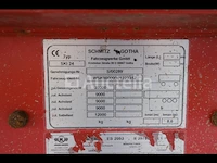[interne ref: v3] oplegger met dekzeil schmitz ski 24 (2007-vin:wsk00000001223352) - afbeelding 3 van  32