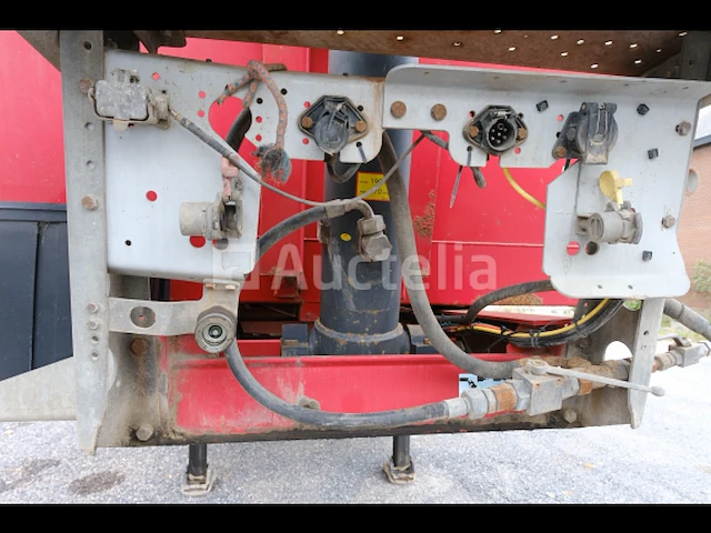 [interne ref: v3] oplegger met dekzeil schmitz ski 24 (2007-vin:wsk00000001223352) - afbeelding 9 van  32