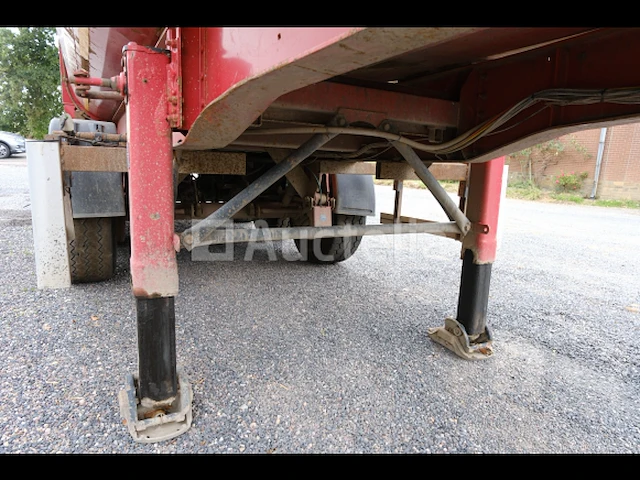 [interne ref: v3] oplegger met dekzeil schmitz ski 24 (2007-vin:wsk00000001223352) - afbeelding 10 van  32