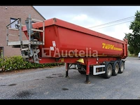 [interne ref: v3] oplegger met dekzeil schmitz ski 24 (2007-vin:wsk00000001223352) - afbeelding 1 van  32