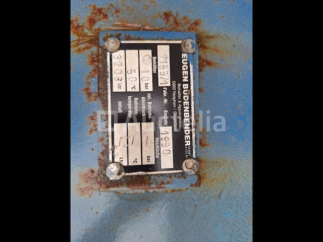 [interne referentie: nn007] blauwe luchttank - afbeelding 6 van  6