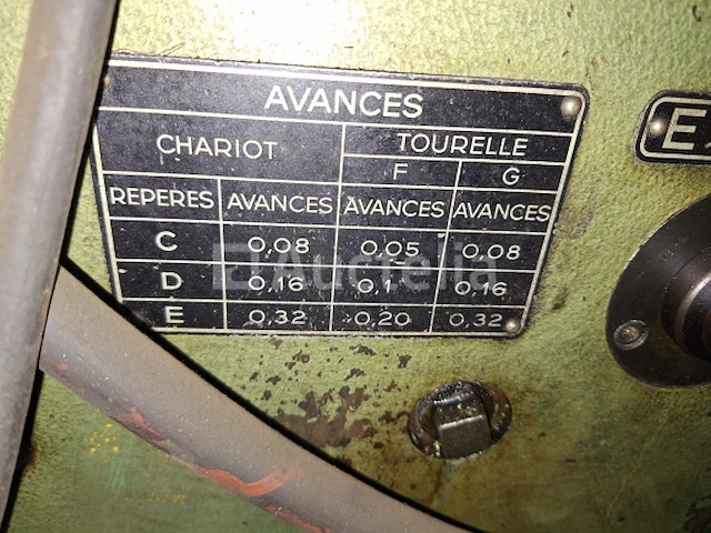 [interne referentie: nn019] ernault somua draaibanken - afbeelding 11 van  13