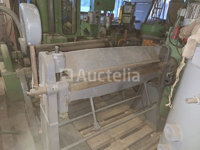 [interne referentie: s0186] fasti manuele vouwmachine, nuttige breedte 1050 mm - afbeelding 2 van  4