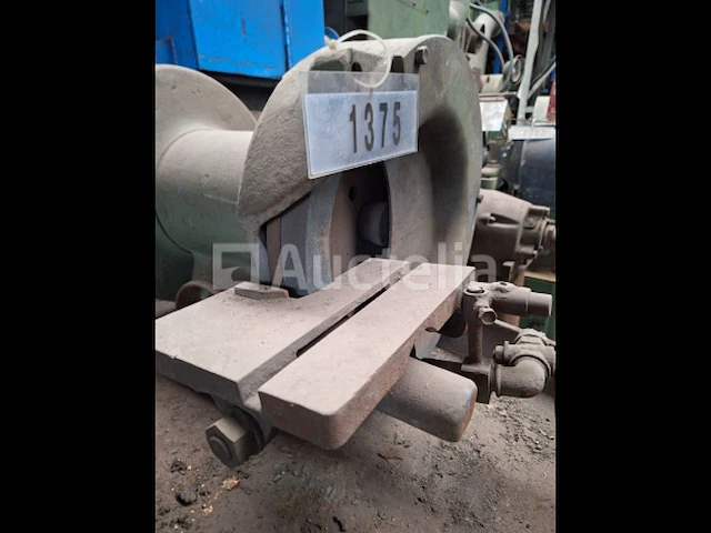 [interne referentie: s1375] gereedschapsslijpframe met pomp 2 elbtalwerke slijpschijven - afbeelding 1 van  8