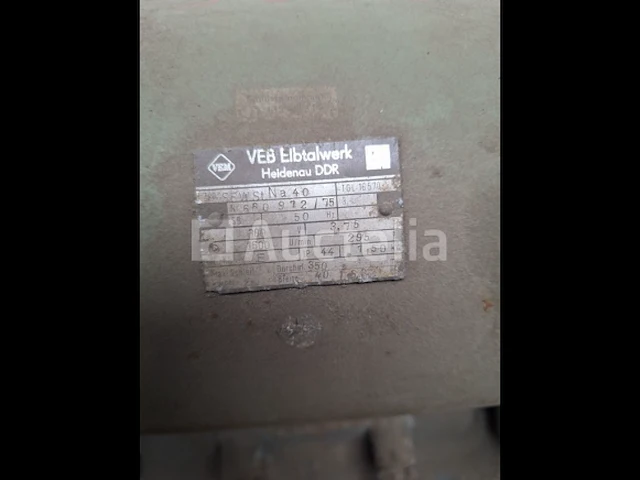 [interne referentie: s1375] gereedschapsslijpframe met pomp 2 elbtalwerke slijpschijven - afbeelding 2 van  8