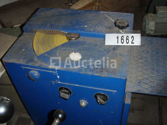 [interne referentie: s1662] herzog 1-schijfs schuurmachine, droog schuren. - afbeelding 3 van  4