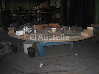 [interne referentie: s1710] handmatige draaitafel diam. 3070mm (engels) - afbeelding 1 van  1