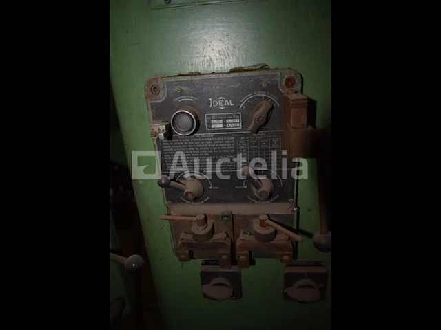 [interne referentie: s1771] wespa verticale metalen lintzaag, kanteltafel, 660 mm x 600 mm - afbeelding 1 van  4