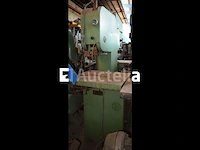 [interne referentie: s1771] wespa verticale metalen lintzaag, kanteltafel, 660 mm x 600 mm - afbeelding 2 van  4