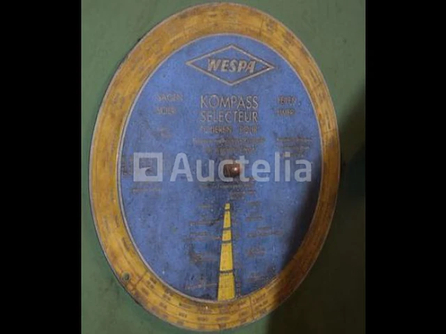 [interne referentie: s1771] wespa verticale metalen lintzaag, kanteltafel, 660 mm x 600 mm - afbeelding 4 van  4