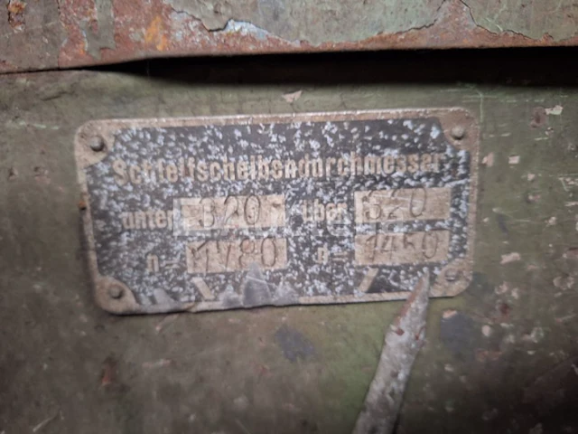 [interne referentie: s1779] les dubbel slijpframe, ø400mm slijpschijven. - afbeelding 5 van  6