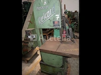 [interne referentie: s2258] mössner ø400 verticale metalen lintzaagtafel - afbeelding 1 van  2