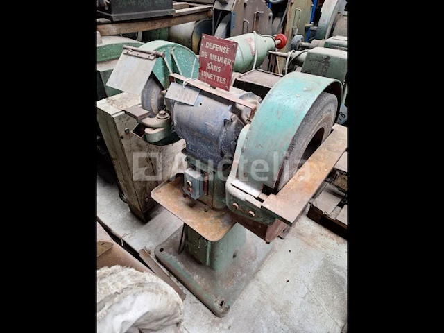 [interne referentie: s3063] hilax dubbel slijpframe voor werkplaatsen - afbeelding 5 van  9