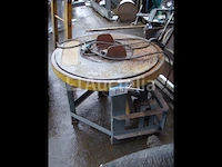 [interne referentie: s3113] draaitafel met rubberen coating - afbeelding 1 van  1