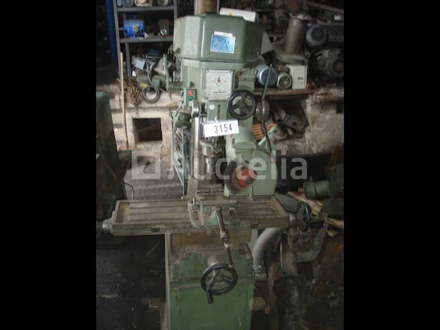 [interne referentie: s3154] freesmachine, kolomboormachine met x-y tafel 670 mm x 240 mm - afbeelding 1 van  4