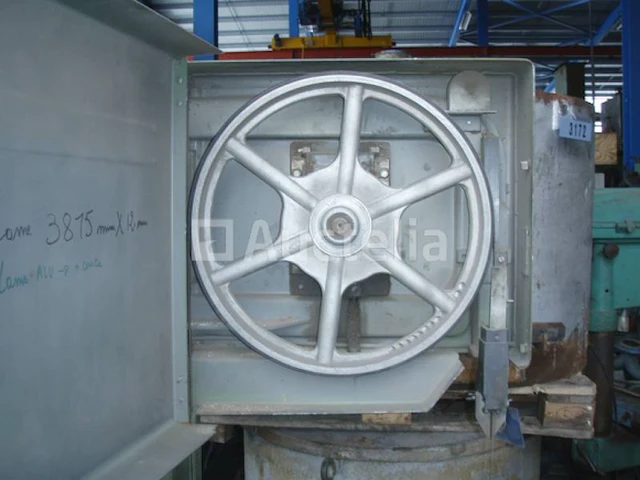 [interne referentie: s3164] verticale metalen lintzaag, rockwell delta - afbeelding 4 van  5