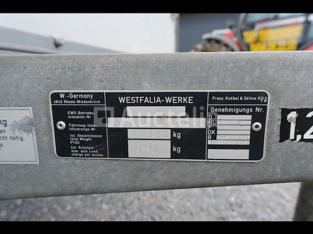 [interne referentie: v2] westfalia bagageaanhanger wae1202 - afbeelding 15 van  34