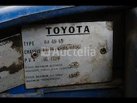 [interne referentie: v6bis] bedrijfsvoertuig toyota bj 45 (1982-306.440 km-vin:jt1v0bj4500910856) - afbeelding 41 van  65