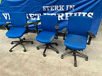 Interstuhl bureaustoelen (3x) - afbeelding 1 van  9