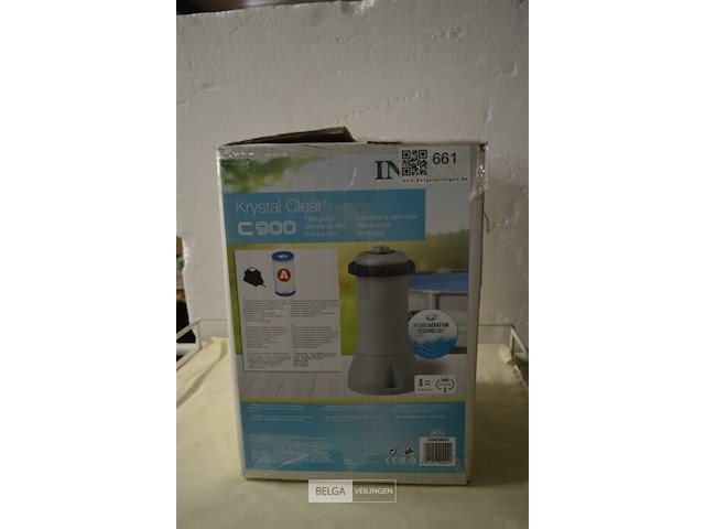 Intex crystal clear c900 filterpomp - afbeelding 1 van  5