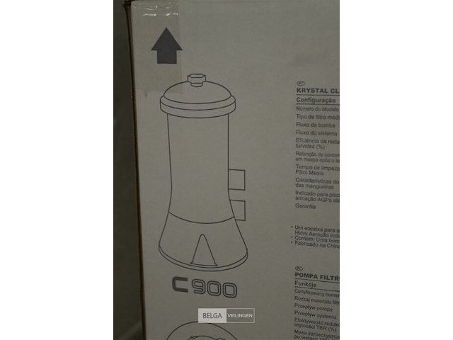 Intex crystal clear c900 filterpomp - afbeelding 4 van  5