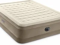 Intex luchtmatras 2-persoons ultra plush beige 203 x 152 x 46 cm - afbeelding 1 van  5