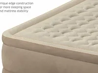 Intex luchtmatras 2-persoons ultra plush beige 203 x 152 x 46 cm - afbeelding 2 van  5