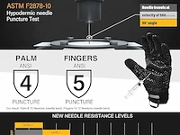 Intra-fit snijbestendige touchscreen-handschoenen - afbeelding 2 van  4