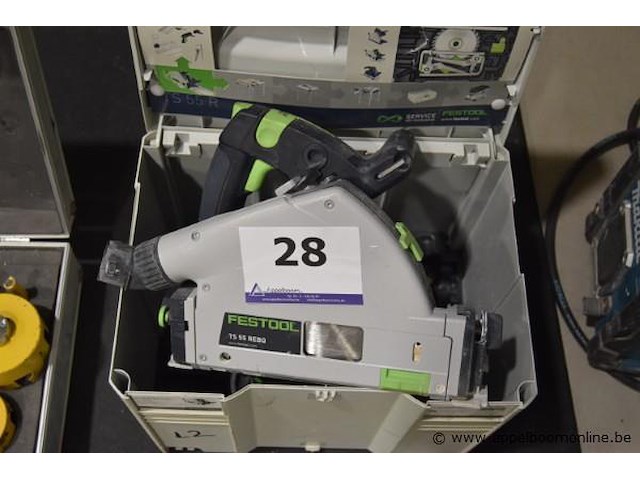 Invalszaagmachine festool, ts55 rebq - afbeelding 1 van  2