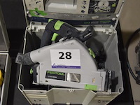 Invalszaagmachine festool, ts55 rebq - afbeelding 1 van  2